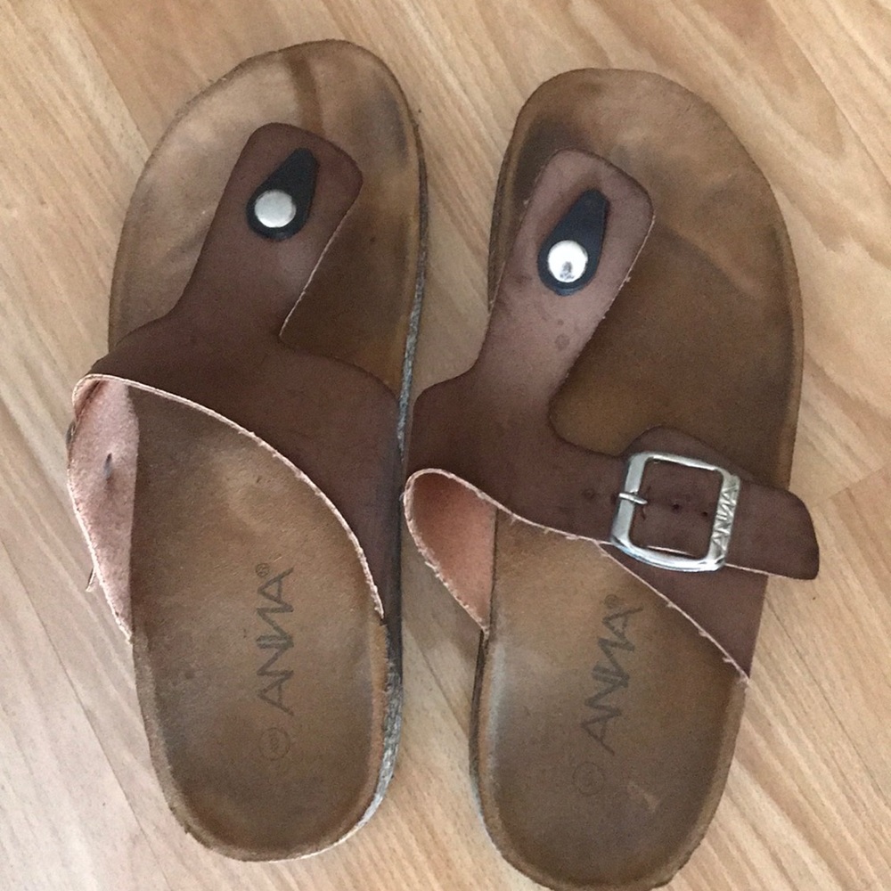 Brown sandals